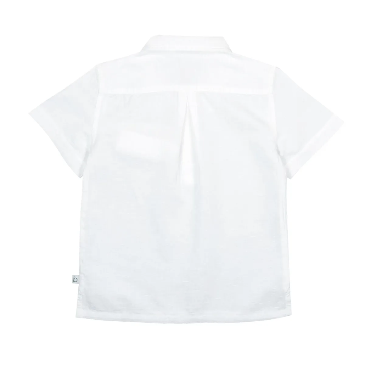 Boboli Linen Polo - White