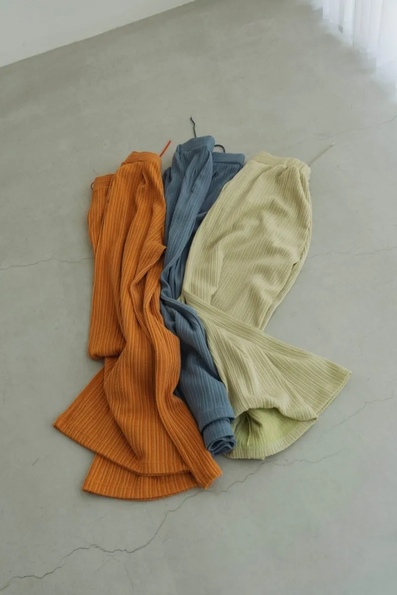 color loose pants/3color