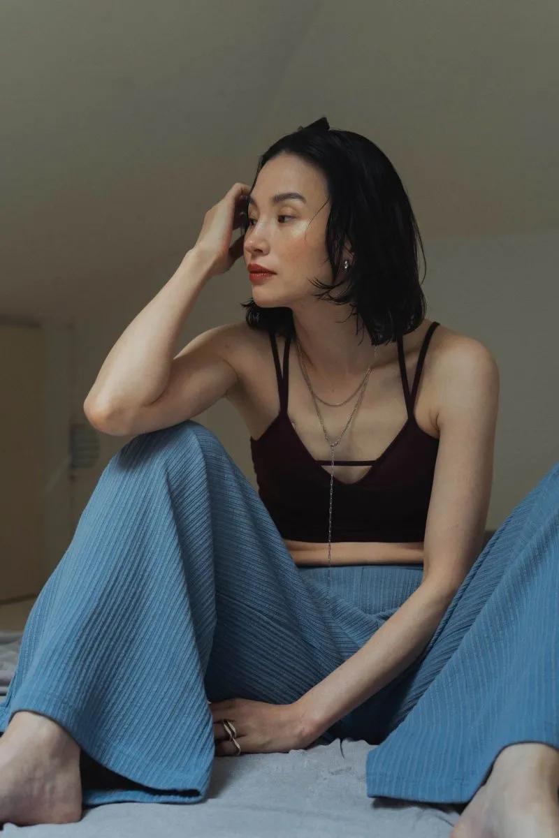 color loose pants/3color