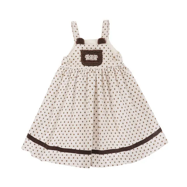 Kawaii Sweet Bear Embroidery Lolita Dress
