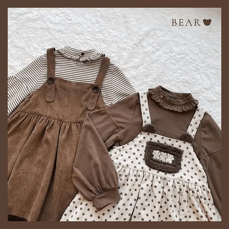 Kawaii Sweet Bear Embroidery Lolita Dress