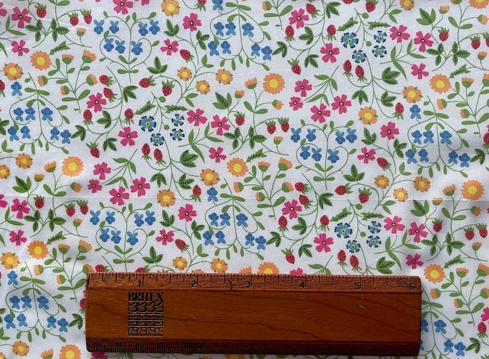 Liberty of London Little Mirabelle White Cotton Lawn (Made in Italy)