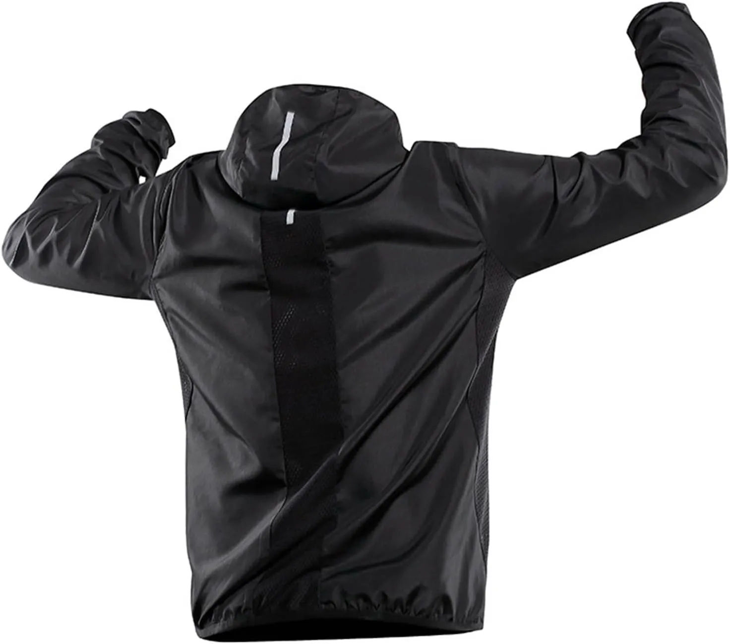 Men's Full Zip Hooded Light Jacket Sun Protection Quick Dry Outdoor Hiking Fishing Shirts Mesh Breathable Cool Shirts