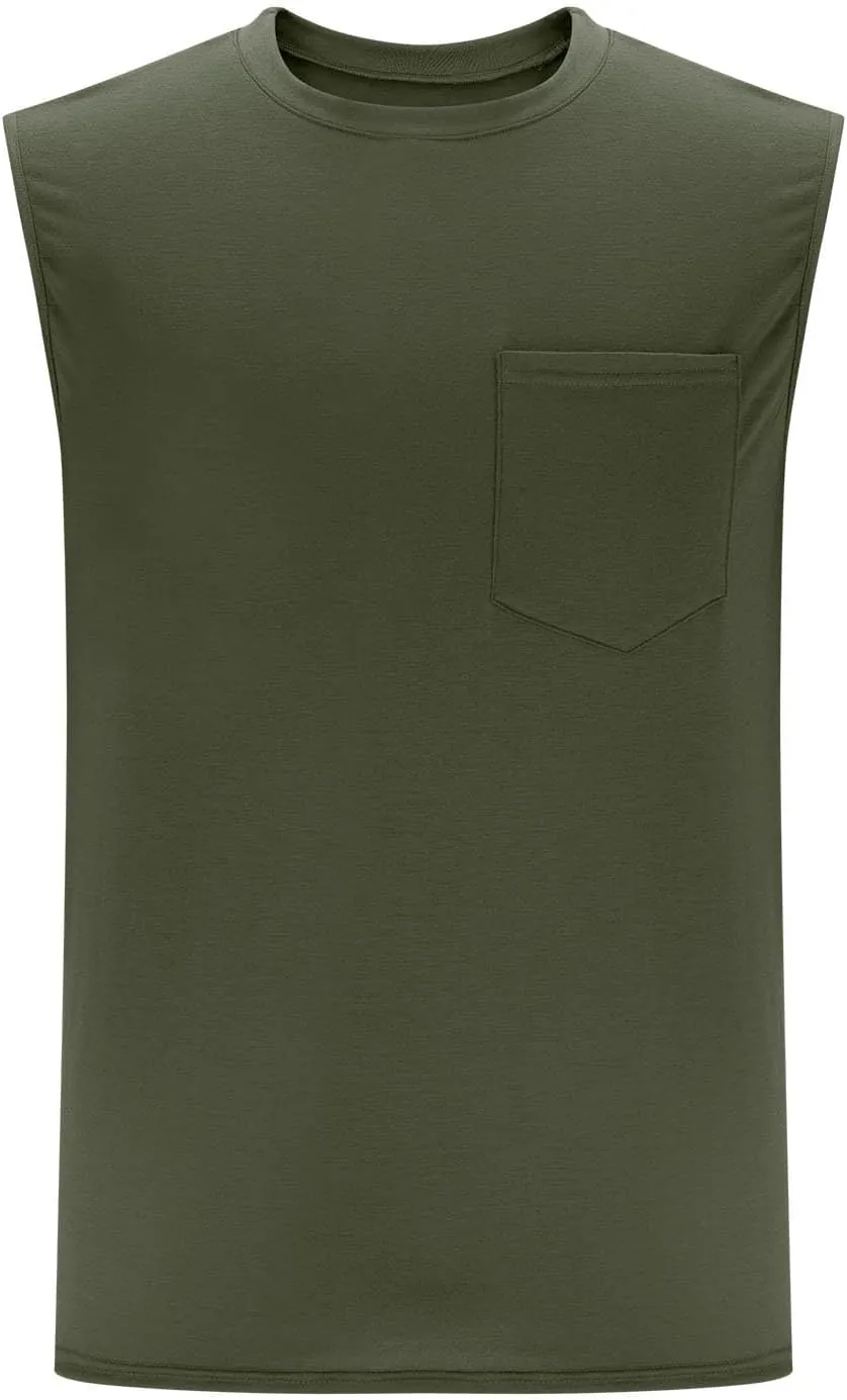 Men's Pullover Tank Tops Quick Dry Workout Swim Beach Shirts Sleeveless Shirts for Bodybuilding Gym Fitness Training