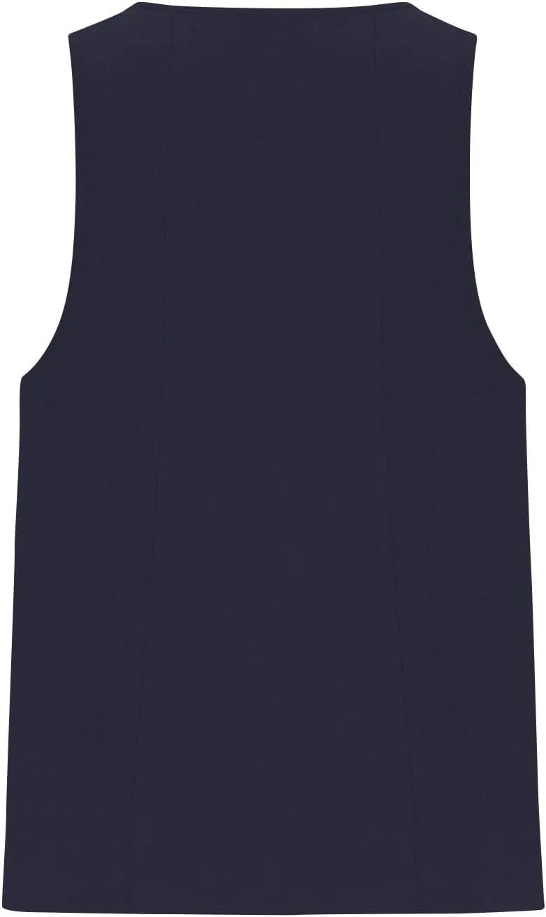 Tank Tops Women Trendy Printed Cotton Linen Blouses Casual Round Neck Sleeveless Shirts Summer Beach Shirt
