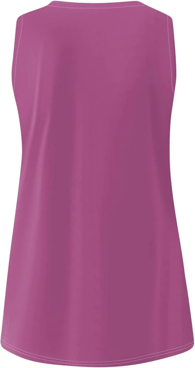 V Neck Tank Tops for Women Sleeveless Soft Cool Hawaii Shirts Casual Floral Tropical Printed Workout Vest Plus Size