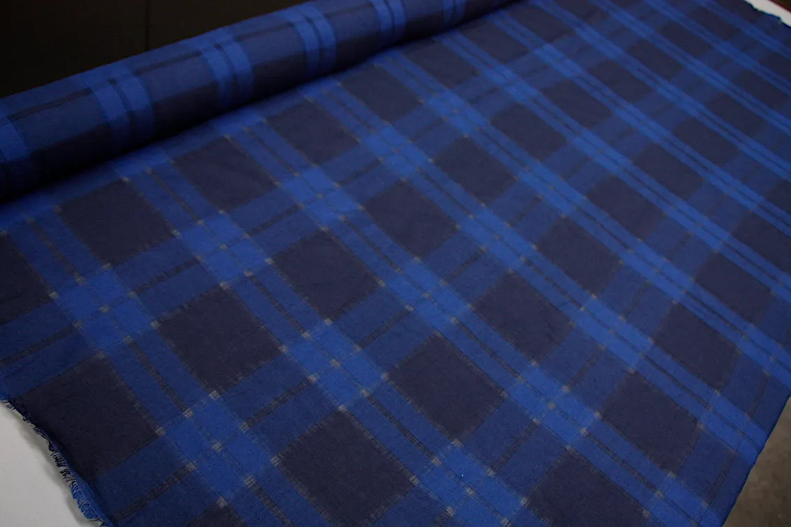 Vivien Blue Large Check
