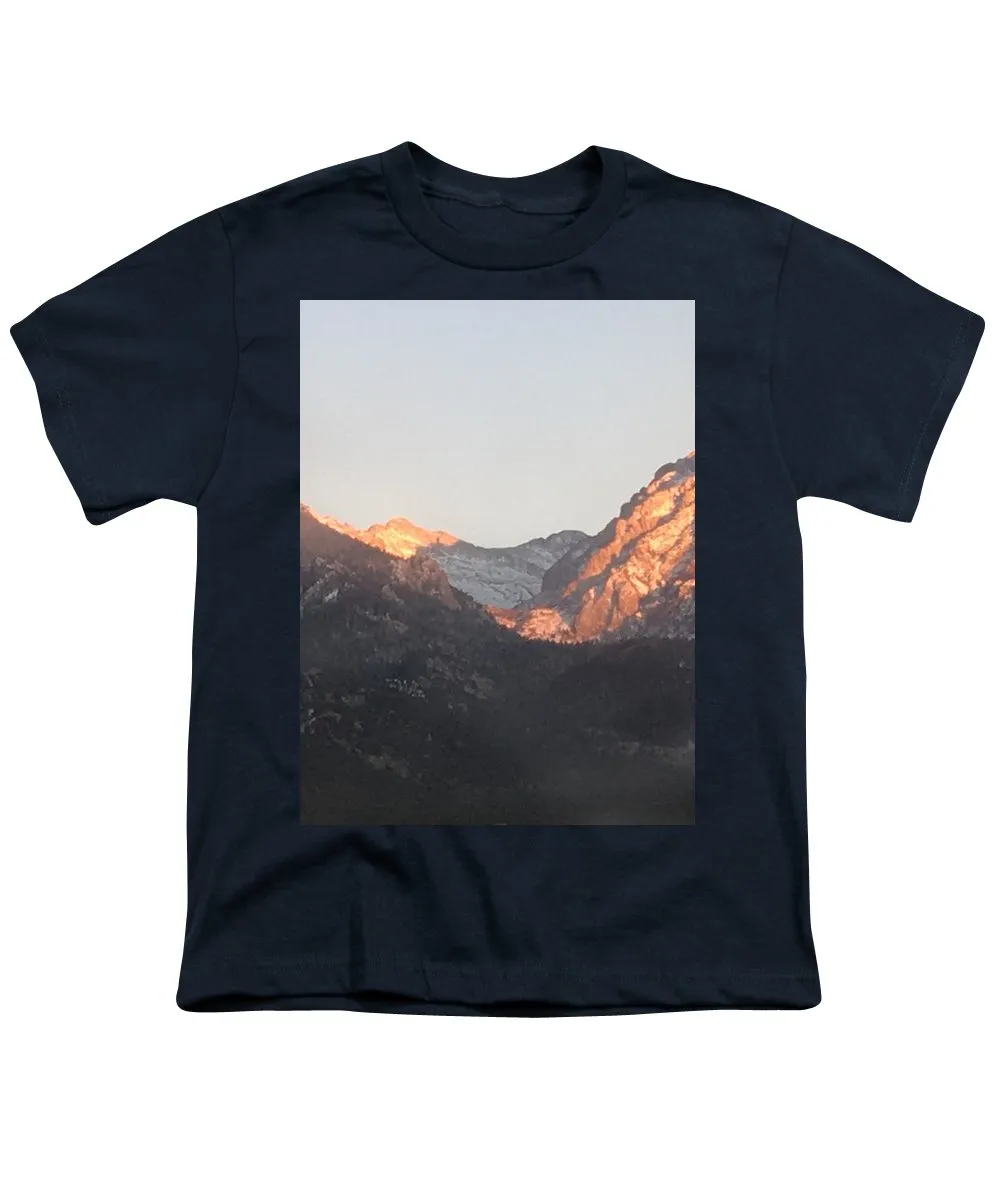 Winter Magic Hour Crestone - Youth T-Shirt